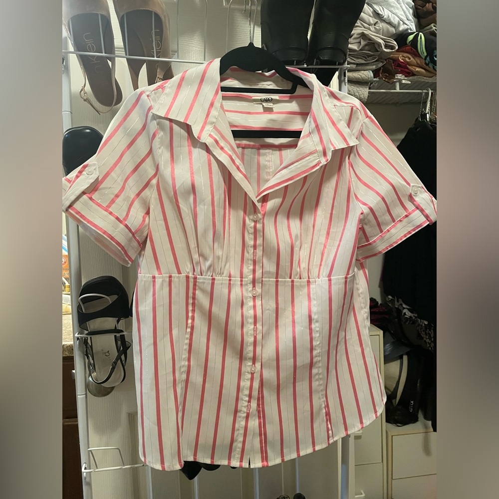 Women’s Cato Button Down Blouse, size L
